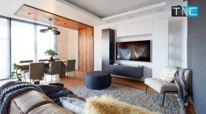 Decor Your Living Room with Corner Fireplace